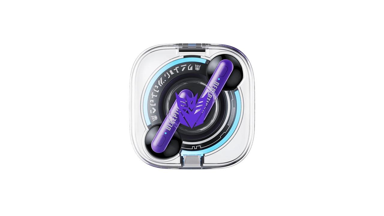 Transformers TF-T03 Decepticon True Wireless Headphone - Purple