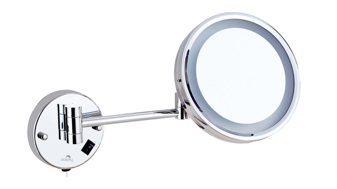 Dolphy One Side LED Magnifying Mirror Wall Mount