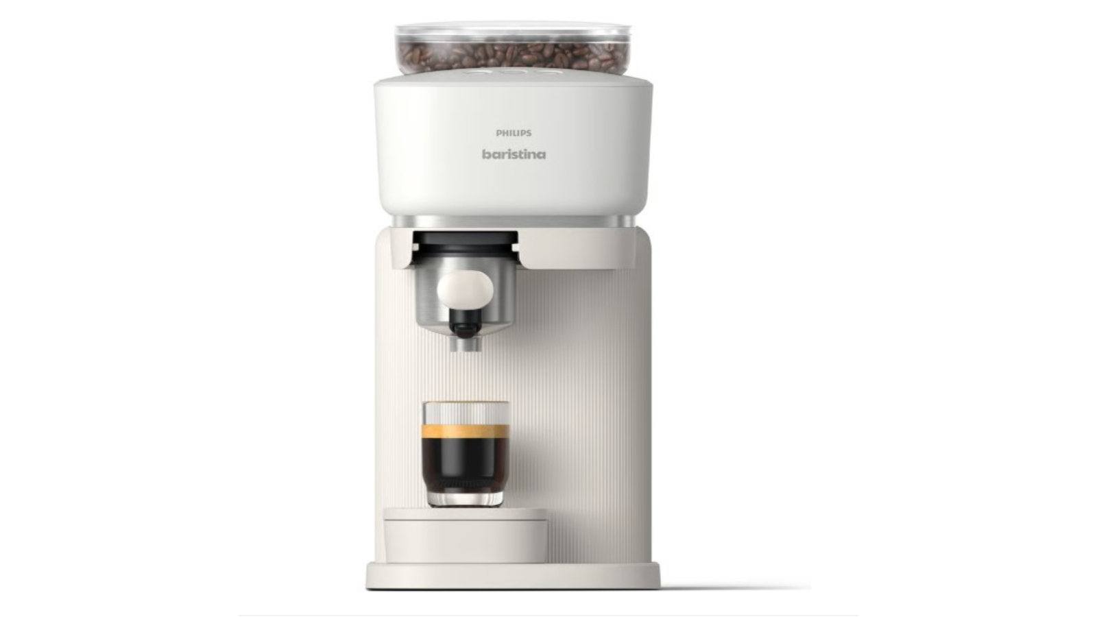 Philips Baristina Espresso Machine - Milky White