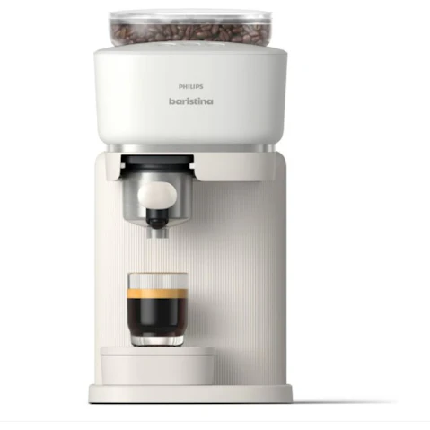 Philips Baristina Espresso Machine - Milky White
