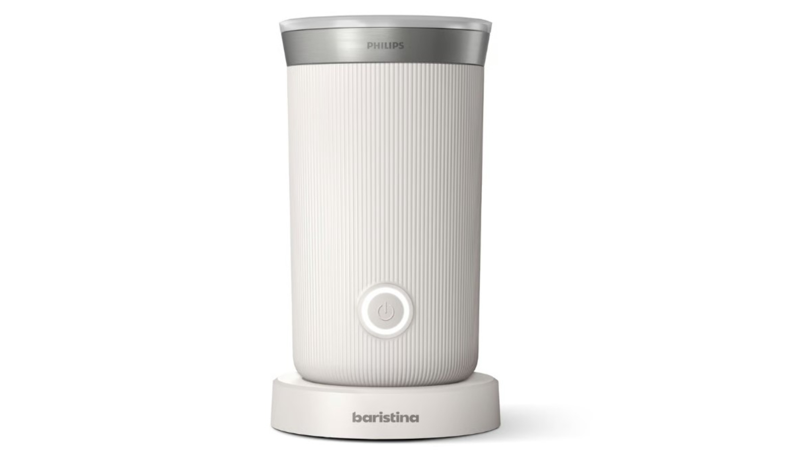 Philips Baristina Milk Frother - Milky White
