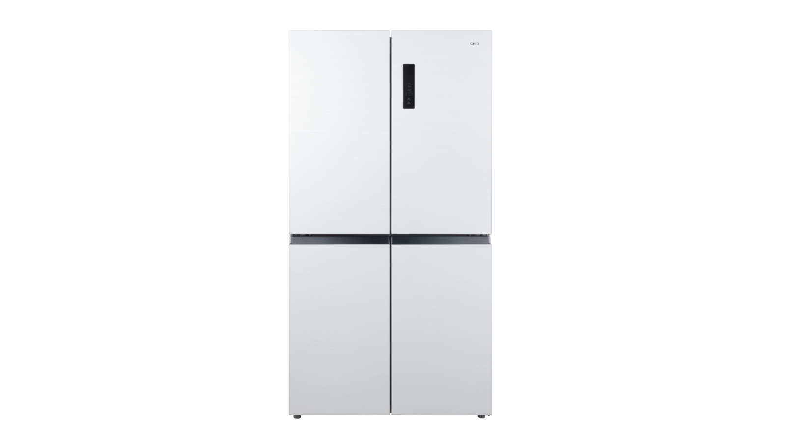 CHIQ 601L Cross Door Fridge - White