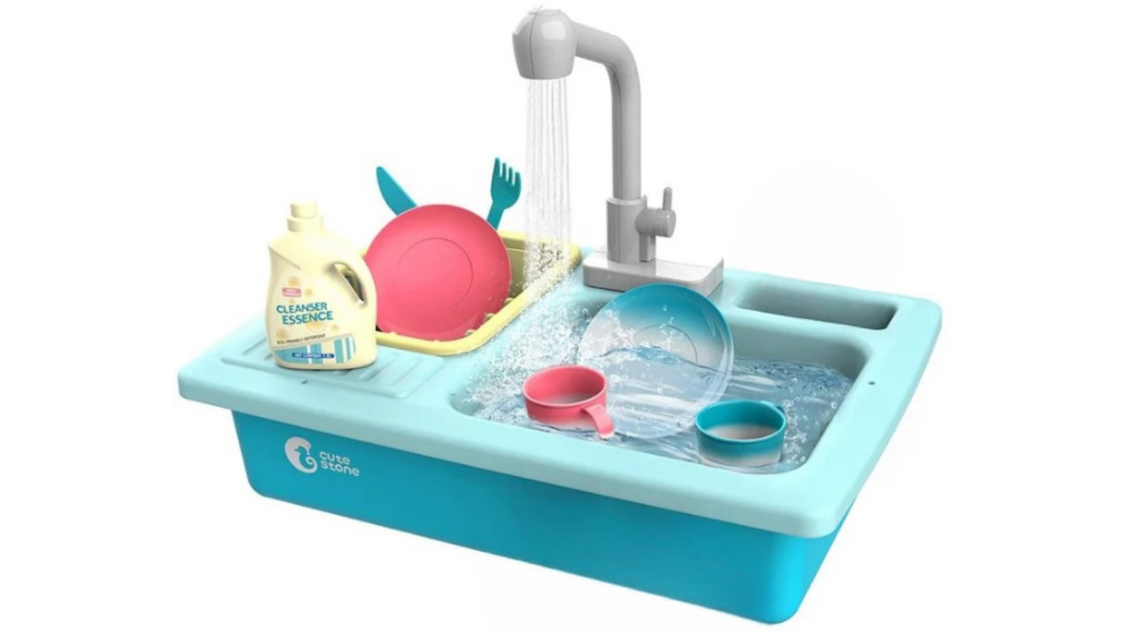 Cute Stone Color Changing Kitchen Sink Toy Blue Harvey Norman