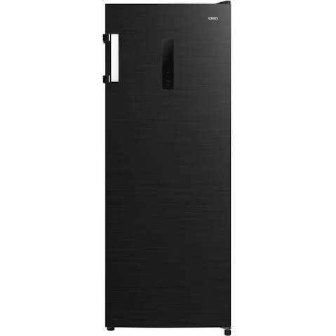 ChiQ 166L Inverter Right Hinge Hybrid Fridge Freezer - Black