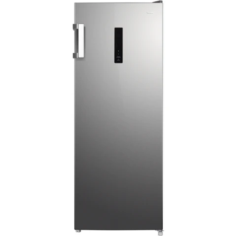 ChiQ 166L Hybrid Vertical Frost Free Freezer - Stainless Steel