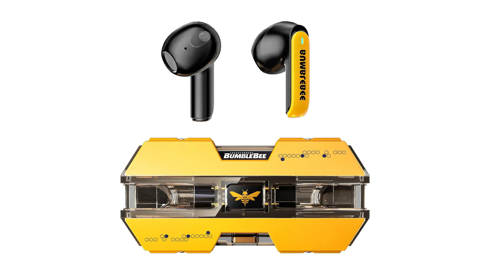 Transformers TF-T01 Bumblebee True Wireless Headphone Yellow