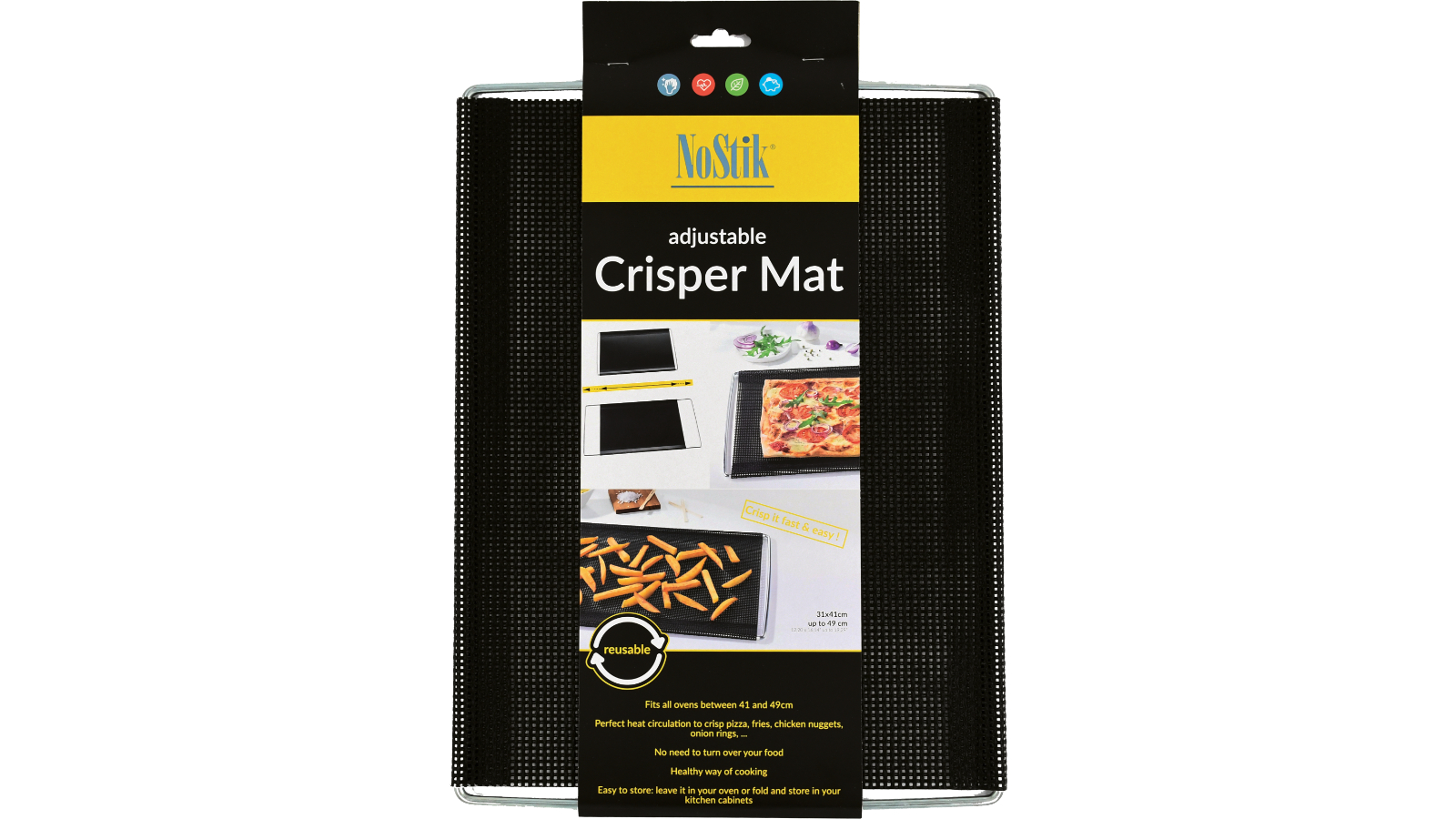NoStik Adjustable Crisper Mat Harvey Norman