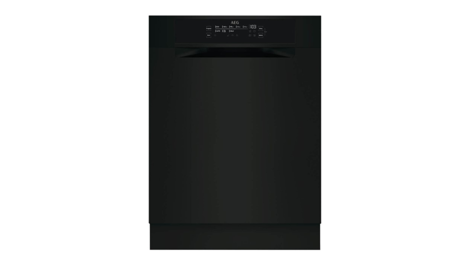 AEG 60cm MaxiFlex Built-Under Dishwasher - Matte Black