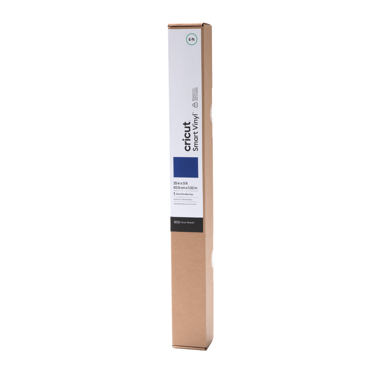 Cricut Venture Smart Vinyl – Permanent (25 in x 5 ft) - Blue