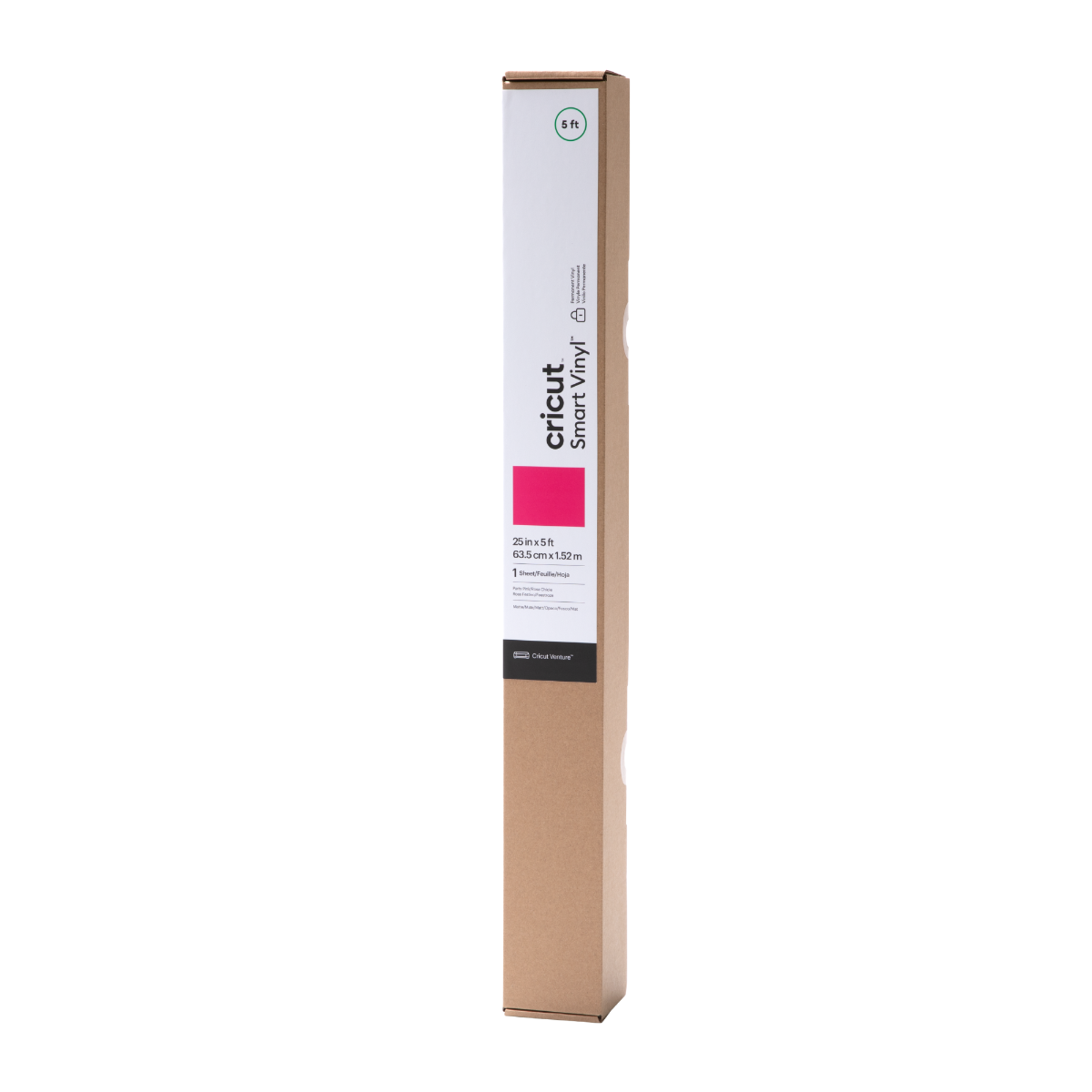 Cricut Venture Smart Vinyl – Permanent (25 in x 5 ft) - Party Pink