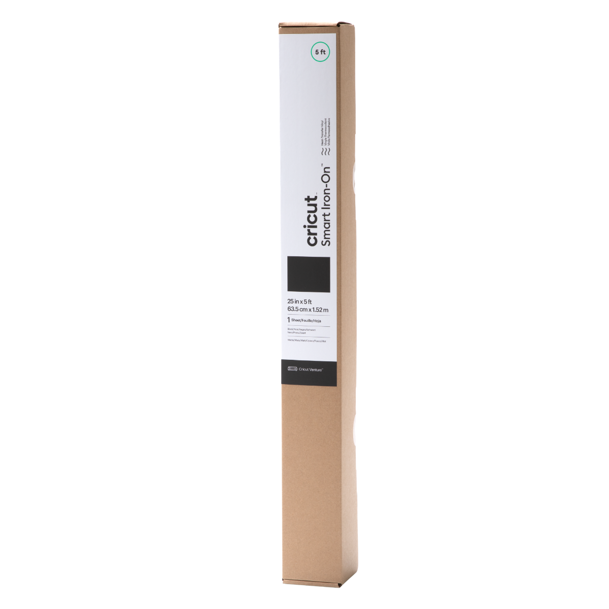 Cricut Venture Smart Iron-On (25 in x 5 ft) - Black