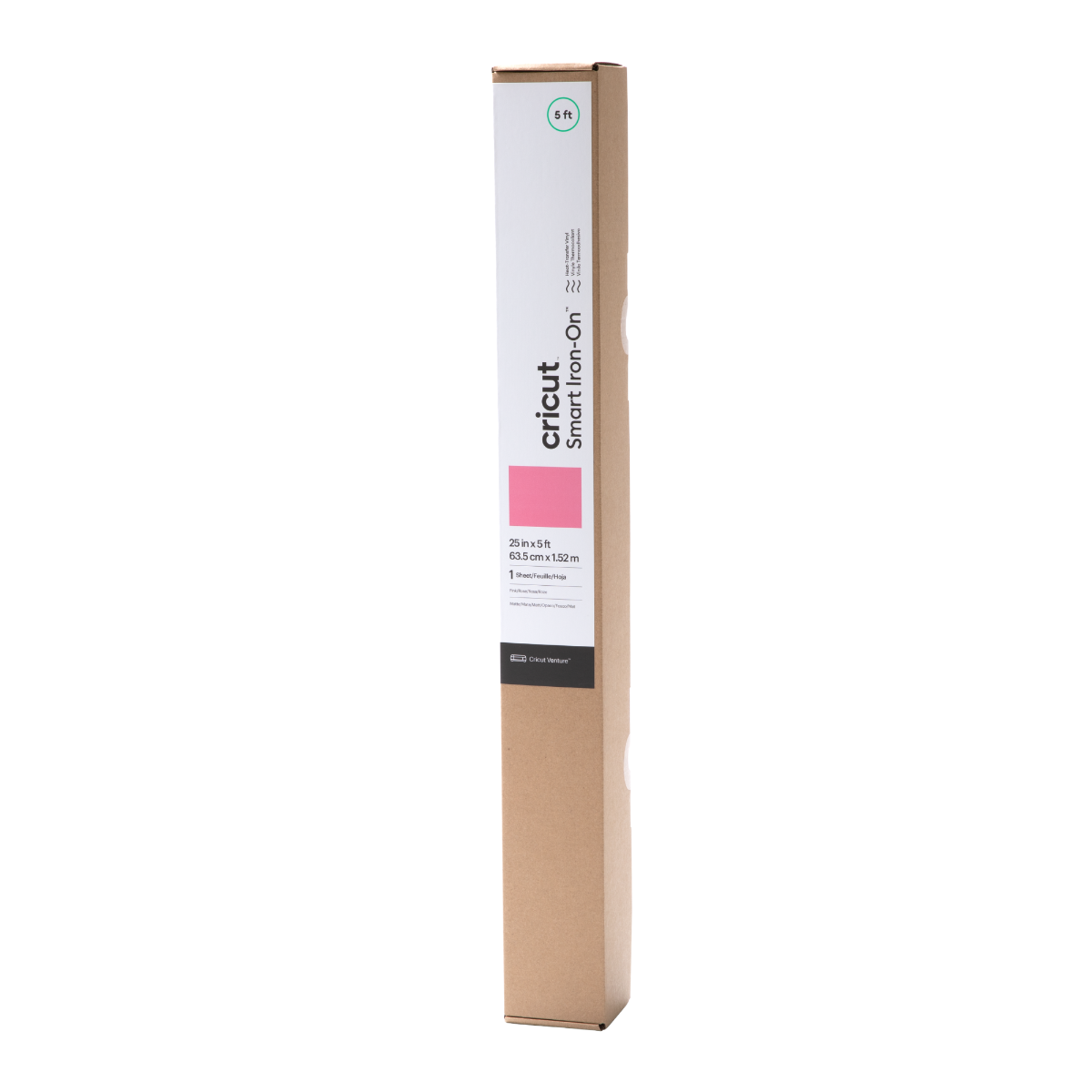 Cricut Venture Smart Iron-On (25 in x 5 ft) - Pink