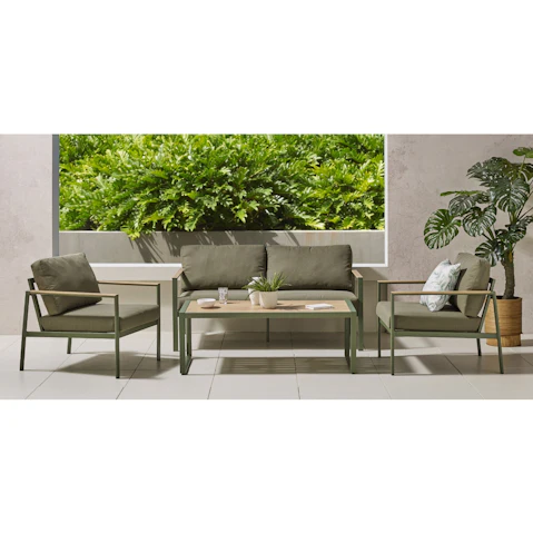 Porto 4-Piece Outdoor Lounge Setting