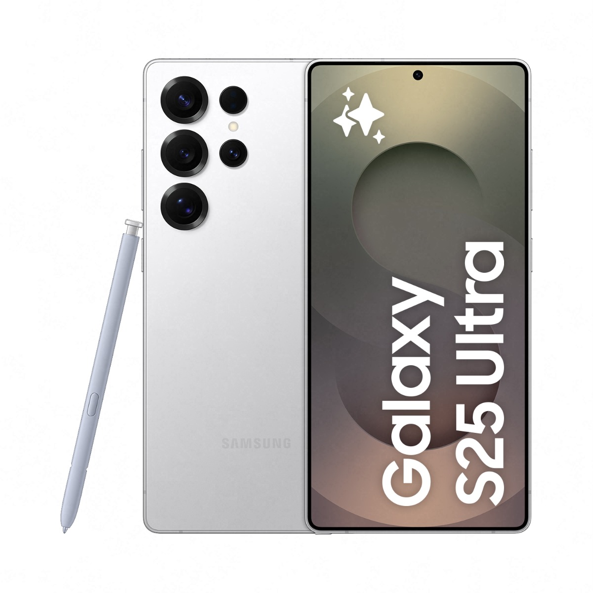 Samsung Galaxy S25 Ultra 256GB - Titanium Whitesilver