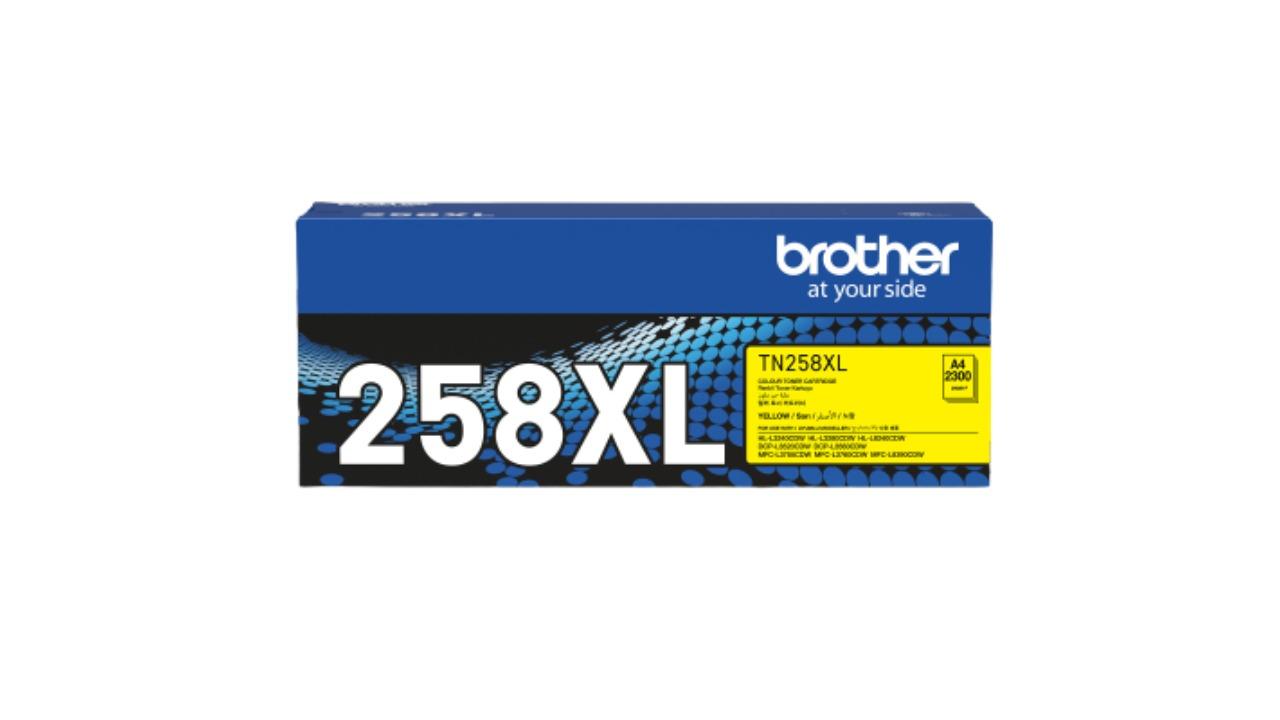 Brother TN258XLY High Yield Yellow Toner