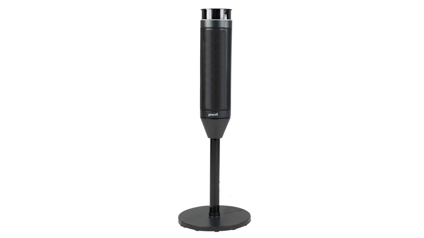 Pronti Electric Tower Heater 2000W Black Harvey Norman