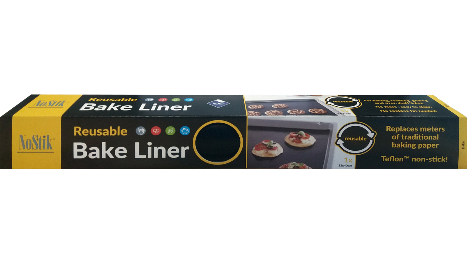 NoStik Black Bake Liner - Large