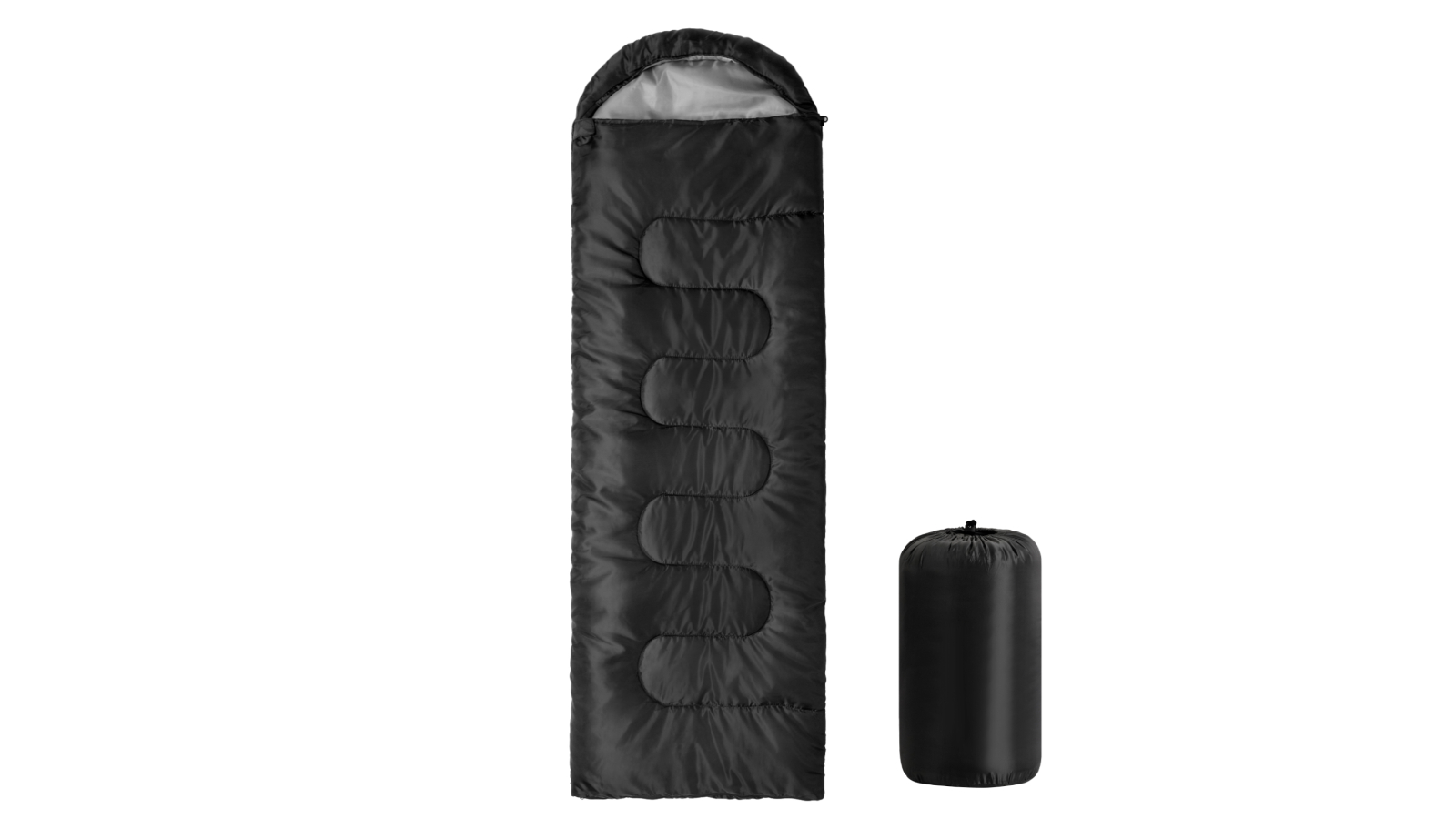 Advwin Camping Hiking Tent Thermal Storage Sleeping Bag - Black