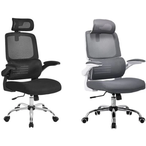 Maestro Furniture Nia High Back Mesh Fabric Ergonomic Office Chair