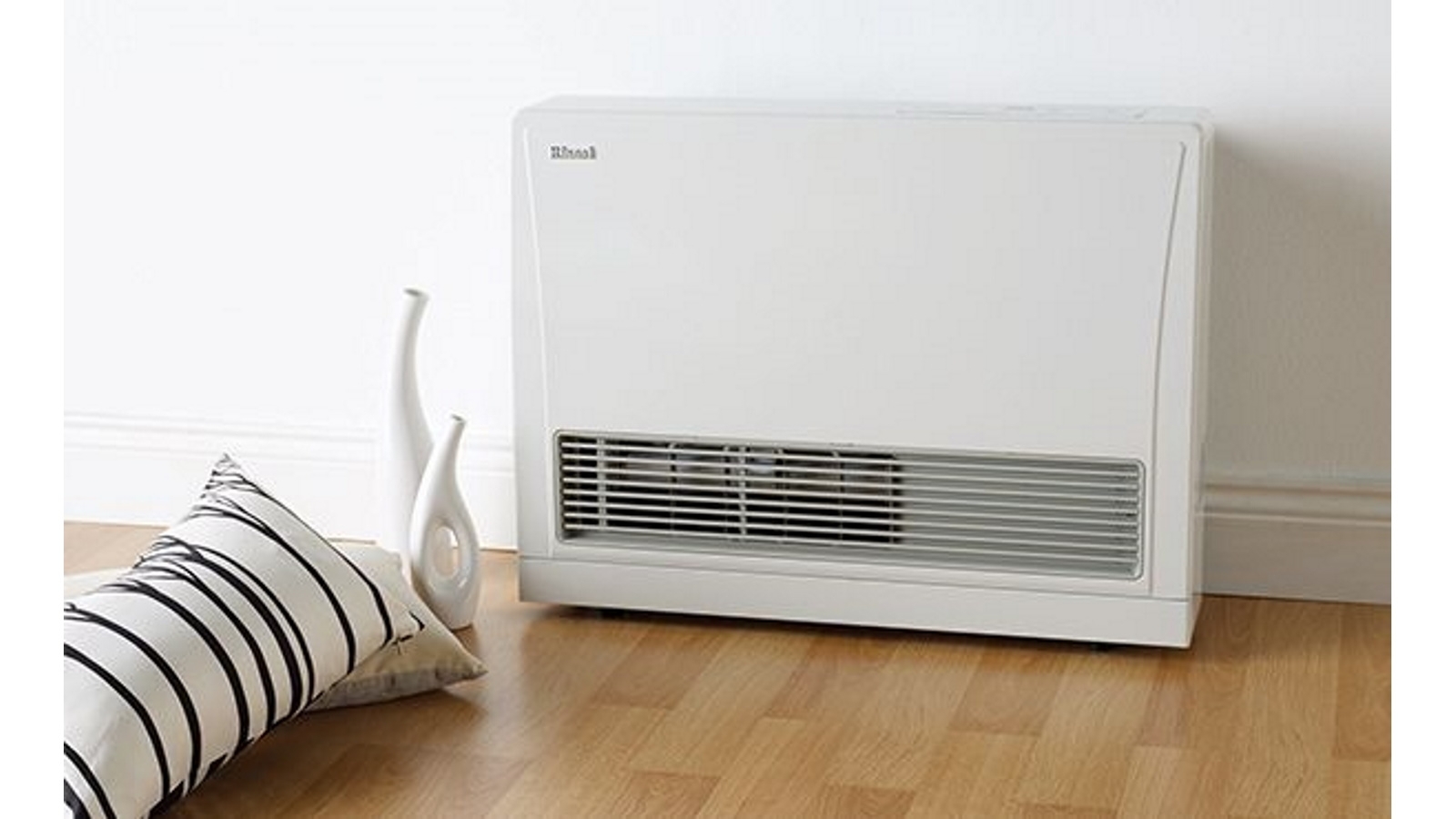 Rinnai EnergySaver 559FT Flued Gas Fan Heater White Harvey Norman