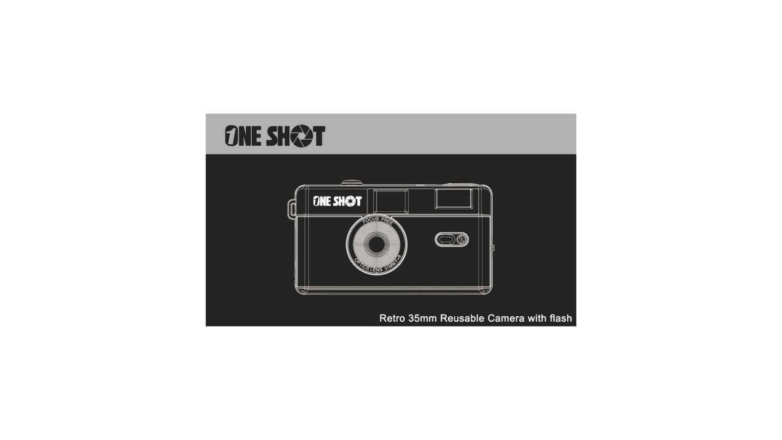 Polaroid 1SHOT Retro 35mm Reusable Camera Harvey Norman