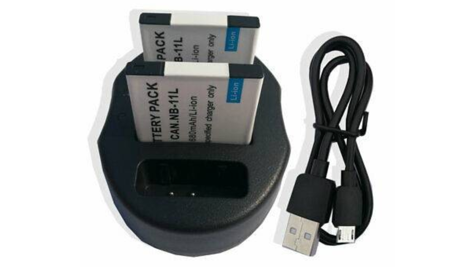 NB-11L 11LH Battery Usb CHARGER For Canon IXUS185 IXUS190 PowerShot