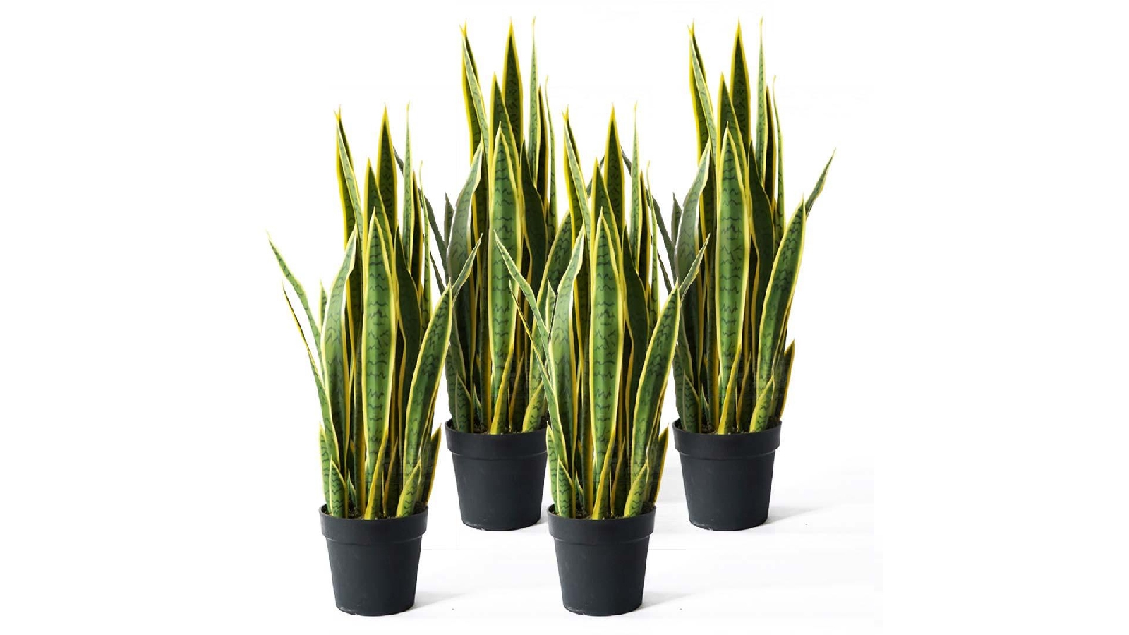 SOGA 4X 70cm Artificial Snake Plant