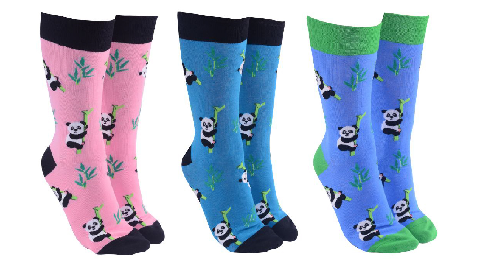 Sock Society 3 Pair of Pandas Socks