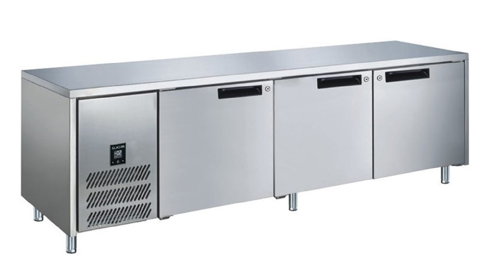 Glacian BCS72476 3 Door Fridge 760mm Deep Stainless Steel Doors - 637L 