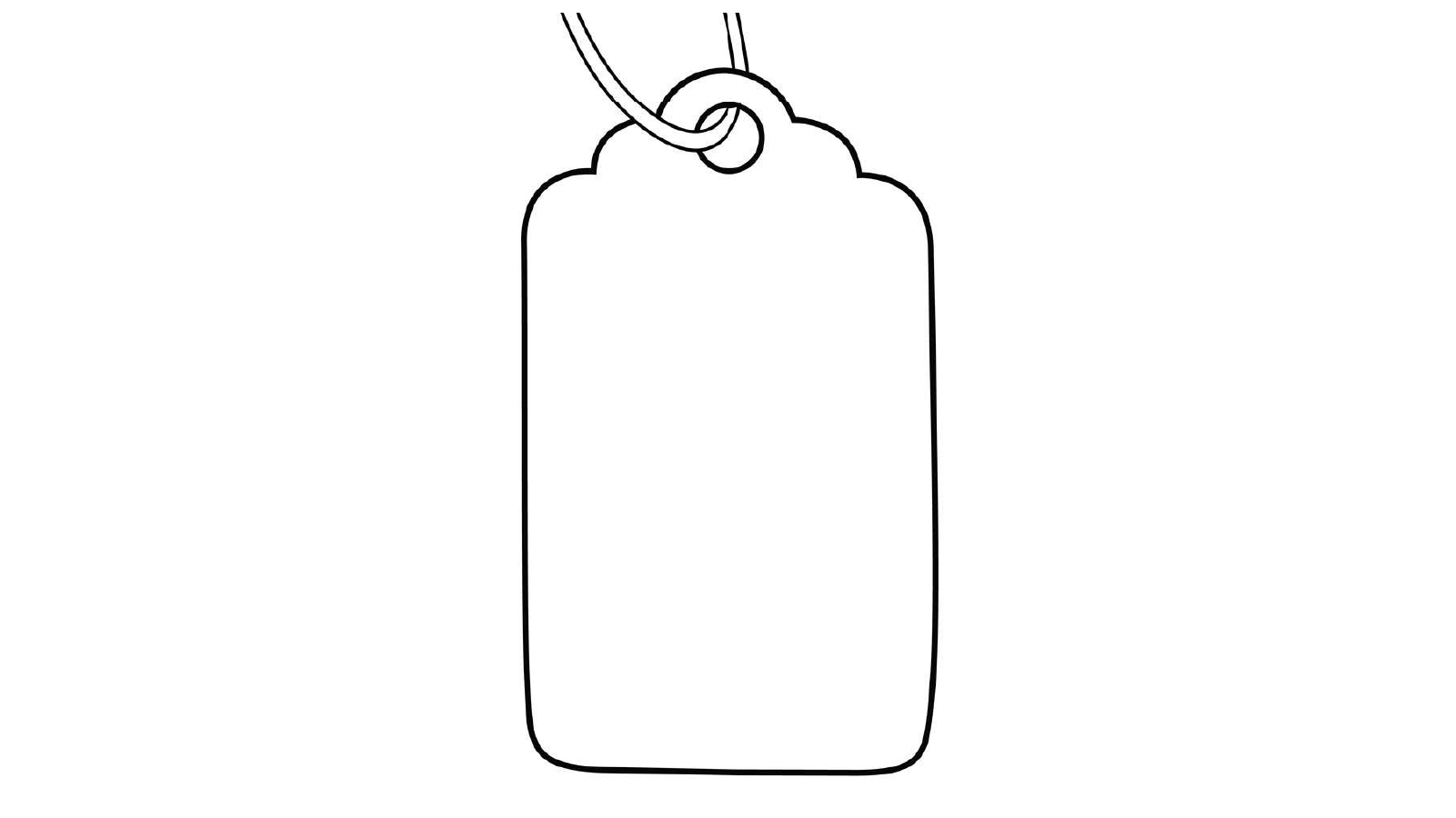 Avery Box of 1000 21AH White Merchandise Tags Size 21 x 13mm 