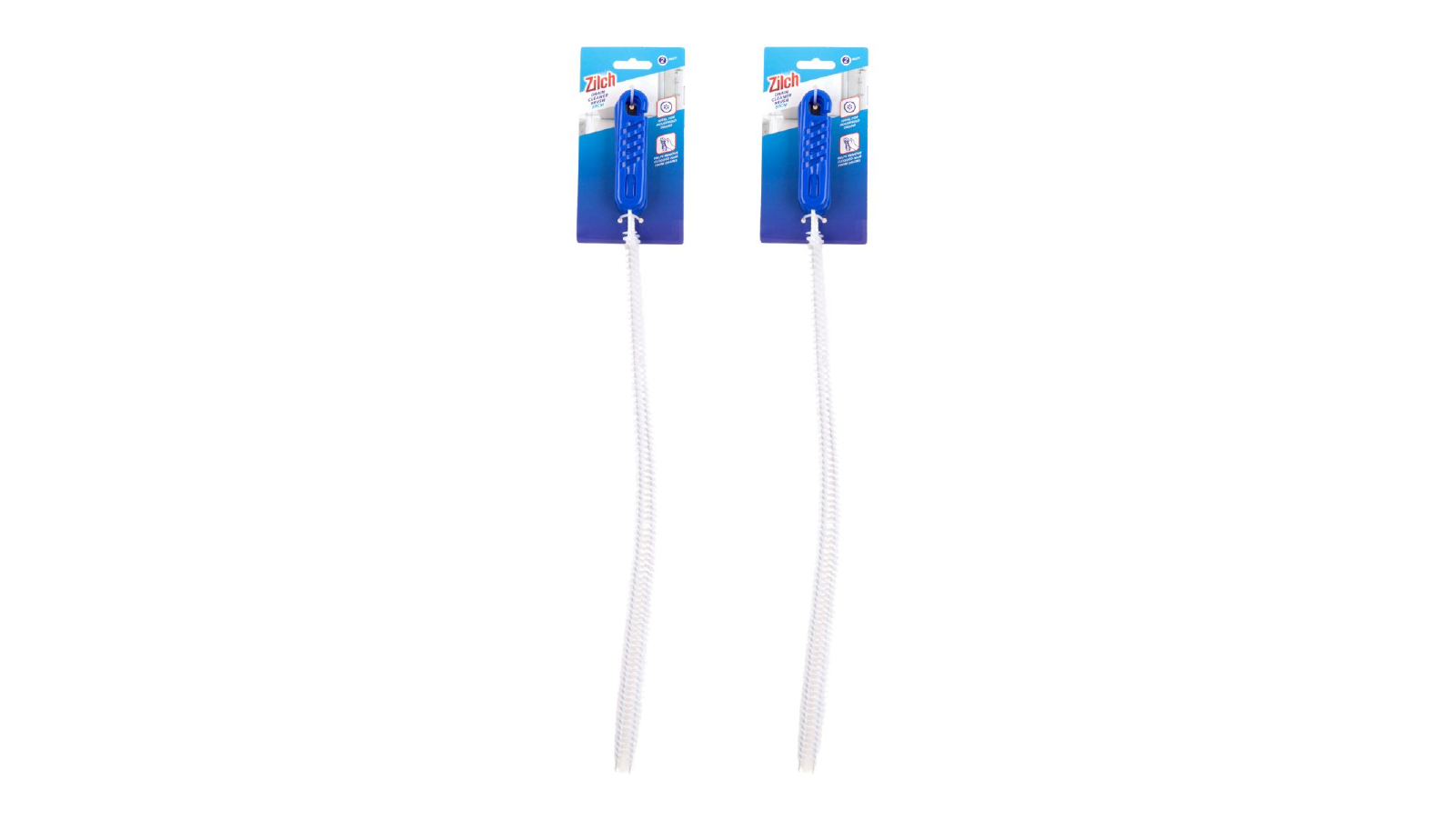 Zilch 2 Pack of 50cm Brush Drain Cleaner