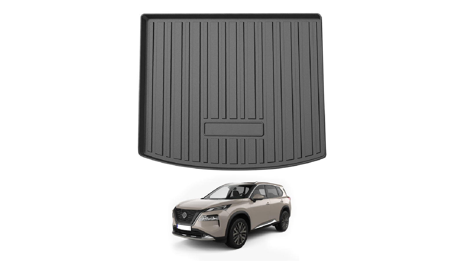 AUSGO 7 Seater Boot Liner Cargo Mat for Nissan X Trail Xtrail T33 2022-Onwards