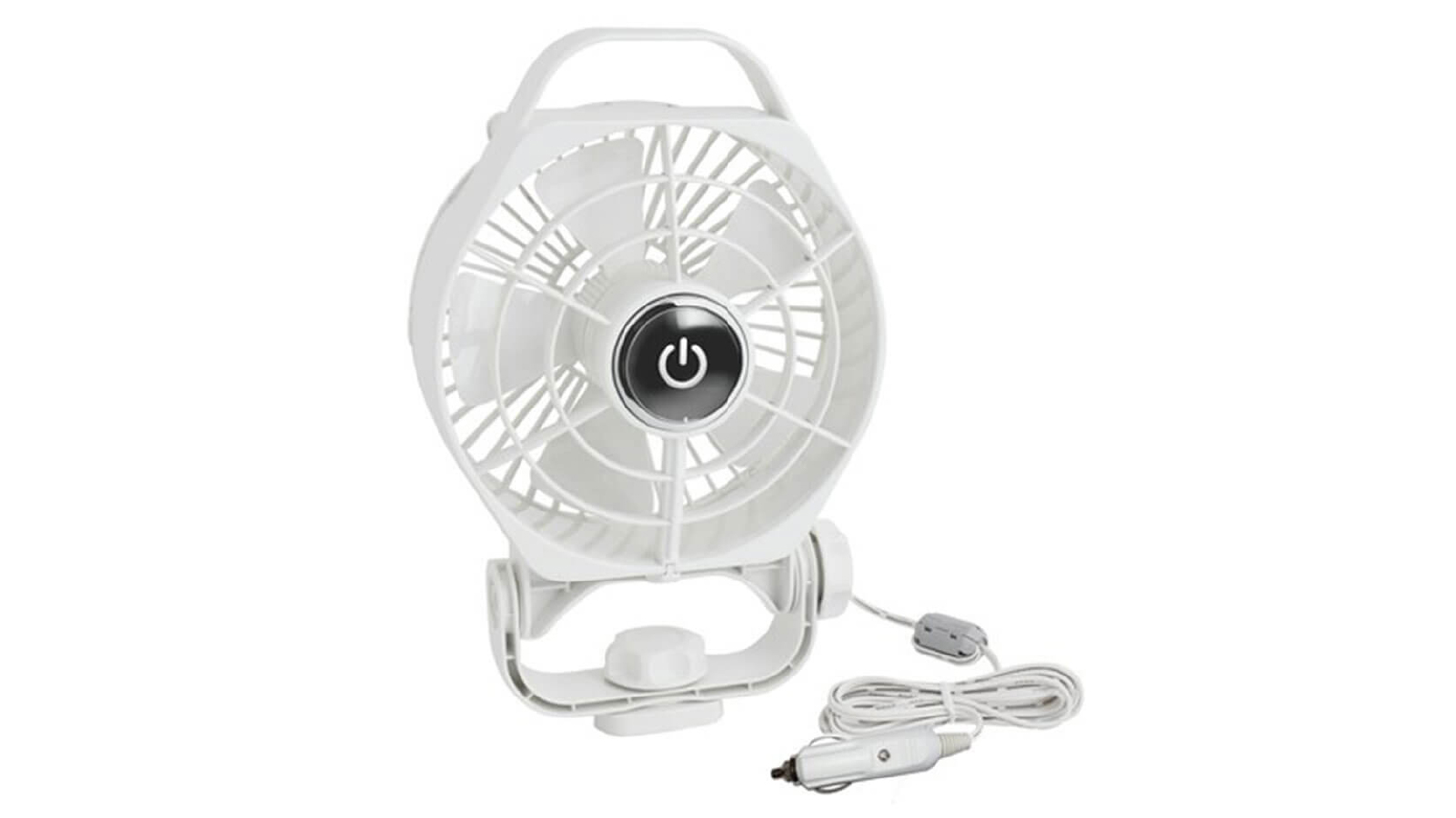 Latestbuy 6 Inch 12VDC Rovin 2 Speed Marine Fan - White