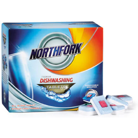 Latestbuy Northfork All in One Dishwashing Tablets - 50 Pack