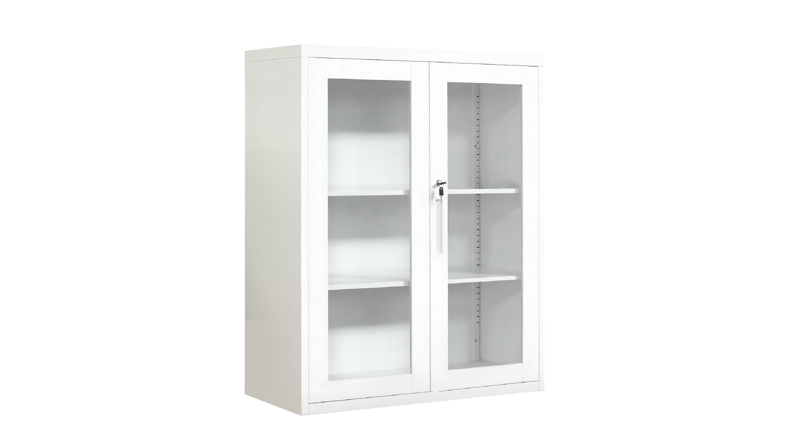 Lauft Steel Storage Shelf Display Cabinet Cupboard Bookshelf