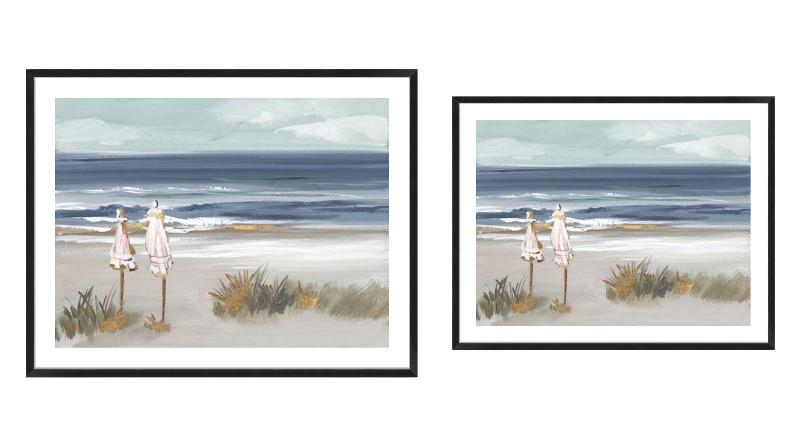 La Grolla Summer Vacation I Box Black Frame Wall Art