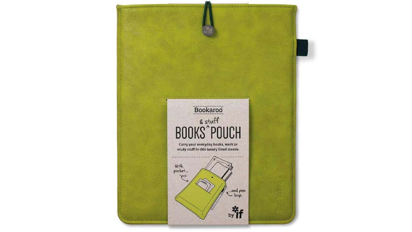 Artico Bookaroo Books and Stuff - Chartreuse