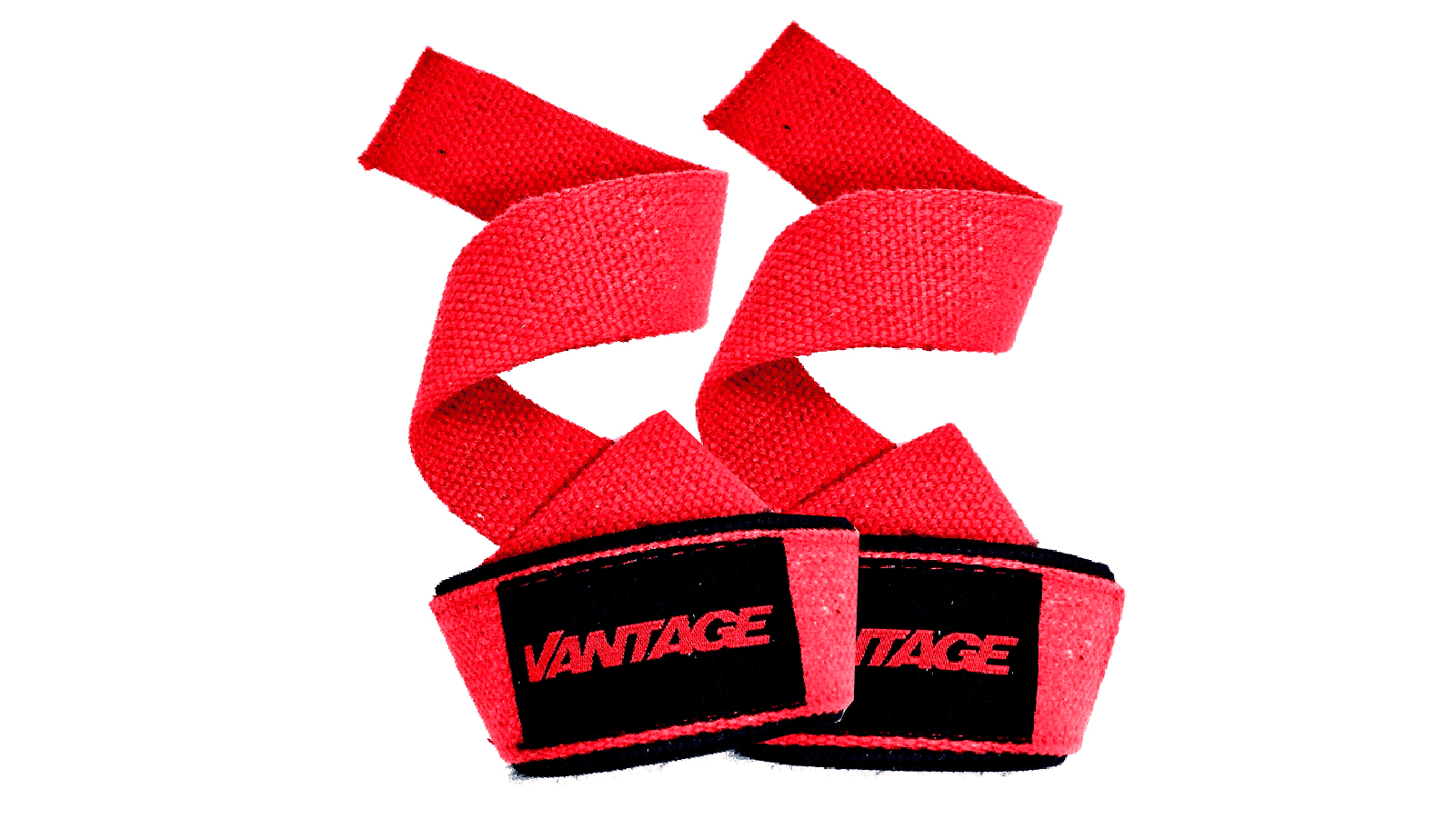 Vantage Strength Single Tail Lifting Straps - Red