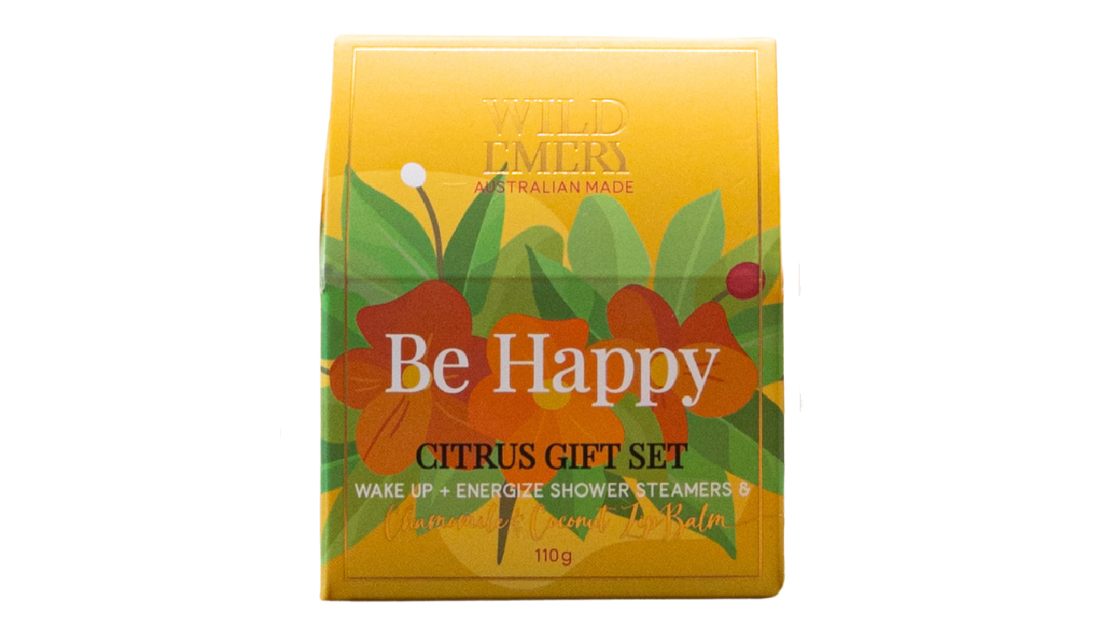 Wild Emery Be Happy Mini Gift Set with Citrus - 180g