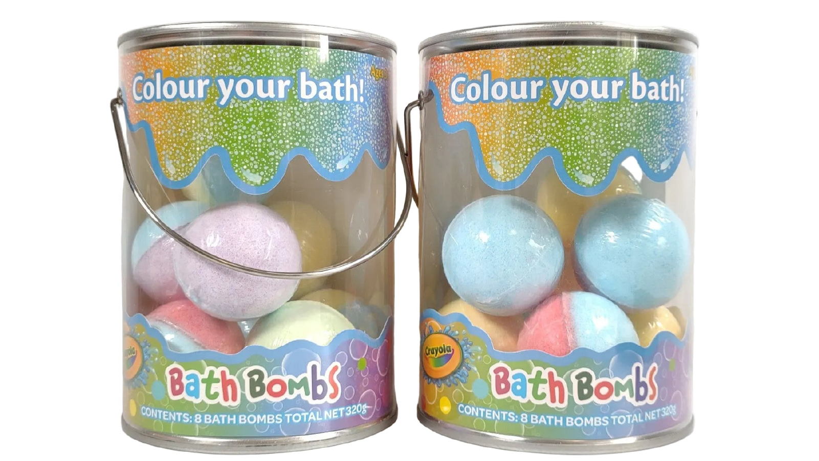 Crayola P2 Pack of Colour Bath Bombs  