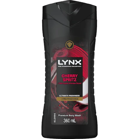 Lynx Body Wash Cherry Spritz - 360ml