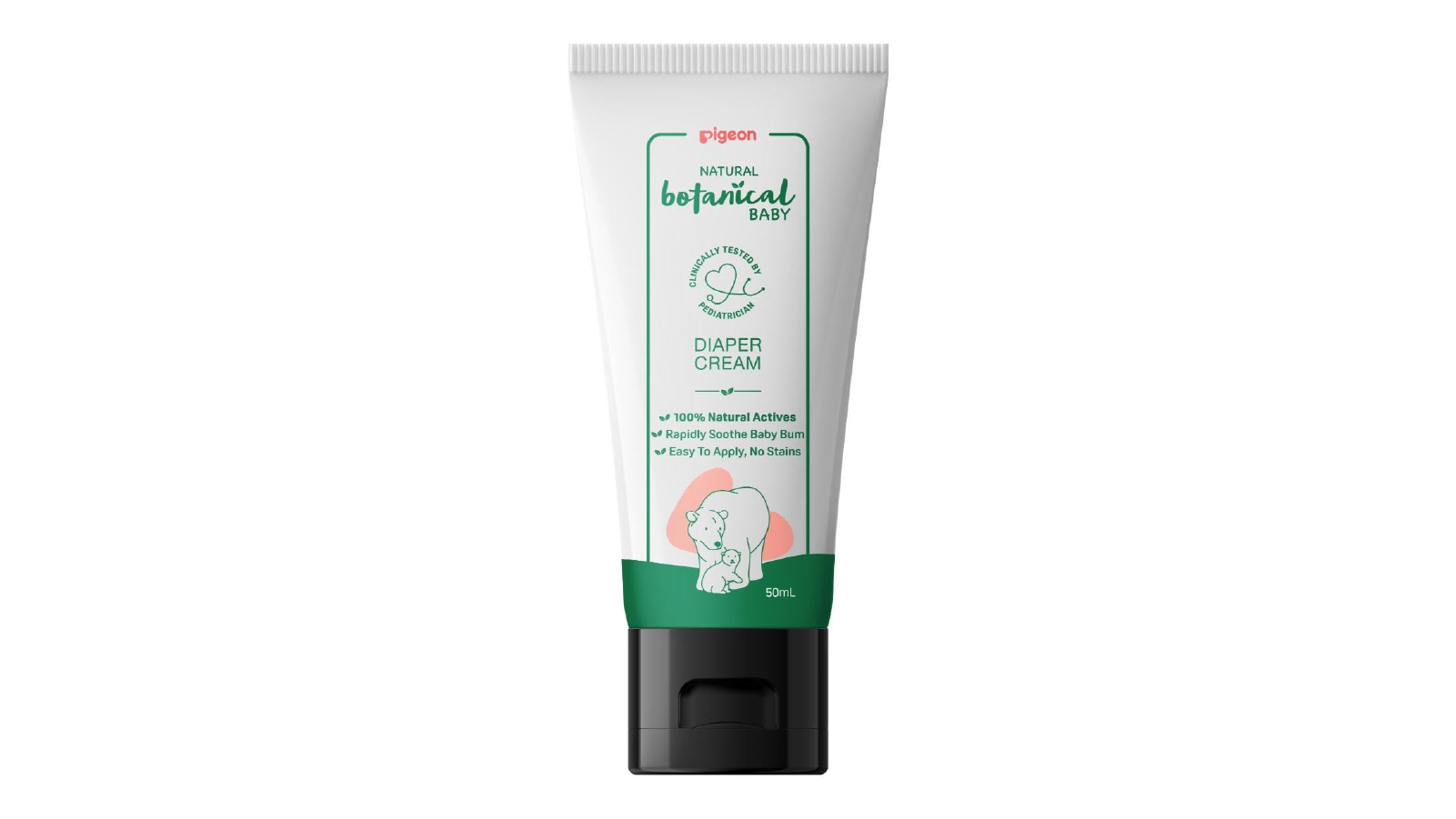 Pigeon Natural Botanical Baby Diaper Cream for Nappy Rash Protection - 50ml