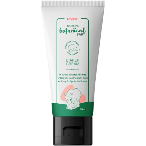 Pigeon Natural Botanical Baby Diaper Cream for Nappy Rash Protection - 50ml