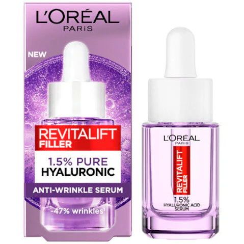 Loreal Paris Revitalift Filler Hyaluronic Acid Serum Christmas Ornament - 15ml