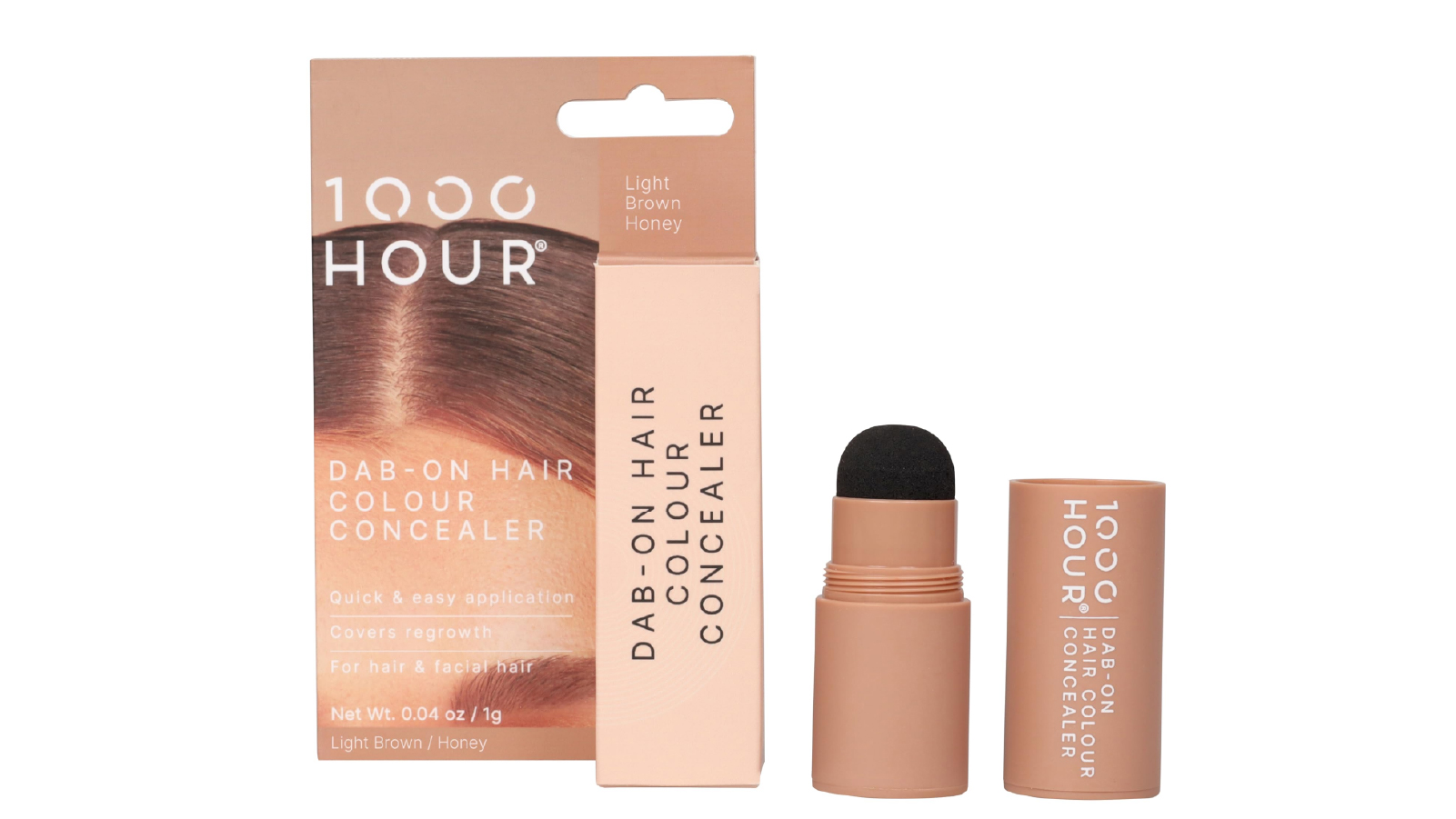 1000 Hour Dab On Hair Colour Concealer - Light Brown