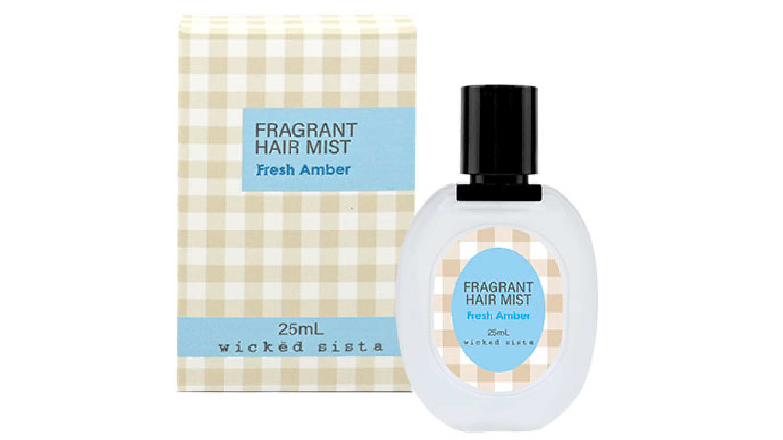 Wicked Sista Fresh Amber Fragrant Hair Mist - 25ml
