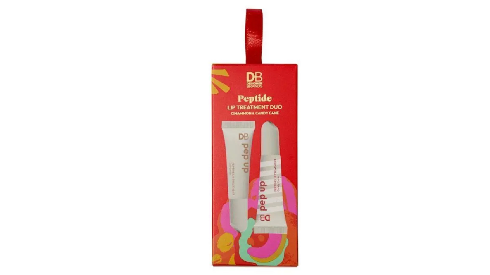 Designer Brands Cosmetics Peptide Lip Treatment Duo Cinnamon And Candy Cane