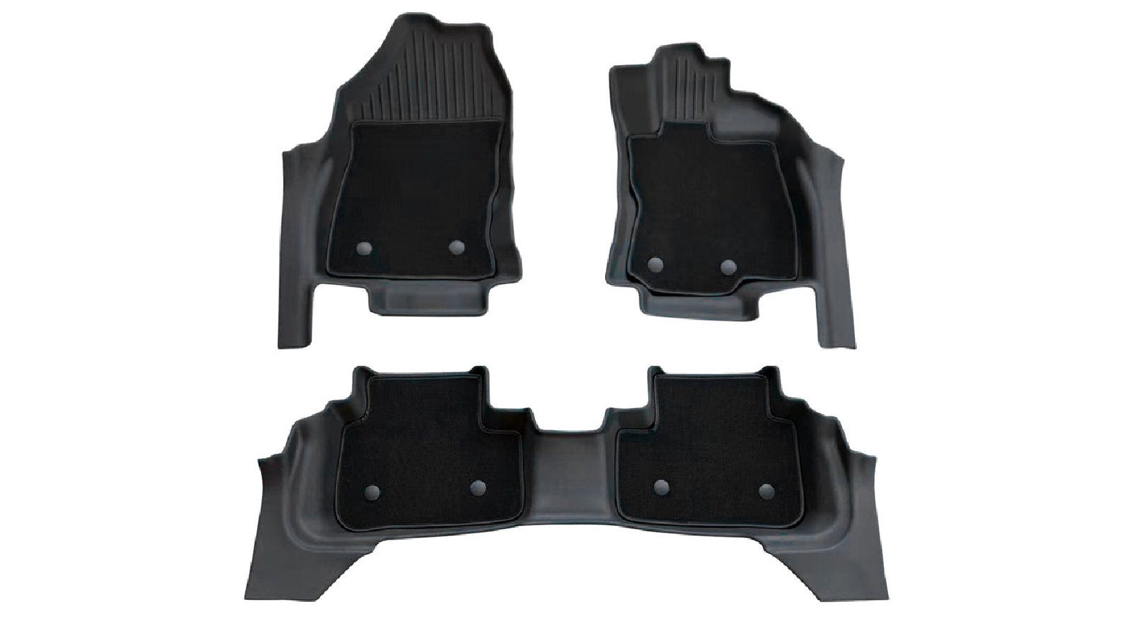 AUSGO Double-Layer Car Floor Mats Compatible for Subaru Forester 2025-Onwards
