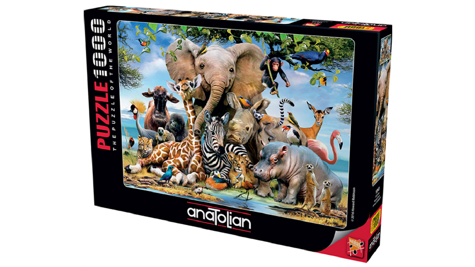 Latestbuy 1000 Piece of Anatolian Africa Smile Jigsaw Puzzle
