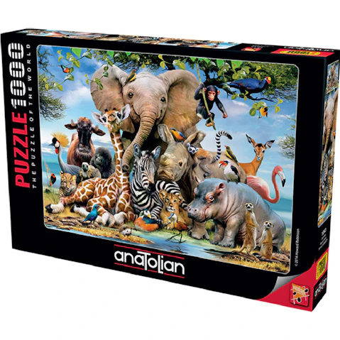 Latestbuy 1000 Piece of Anatolian Africa Smile Jigsaw Puzzle
